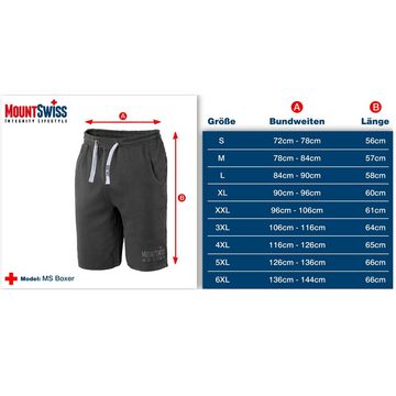 Mount Swiss Shorts Mount Swiss Herren Sport Shorts Boxer / kurze (1-tlg)