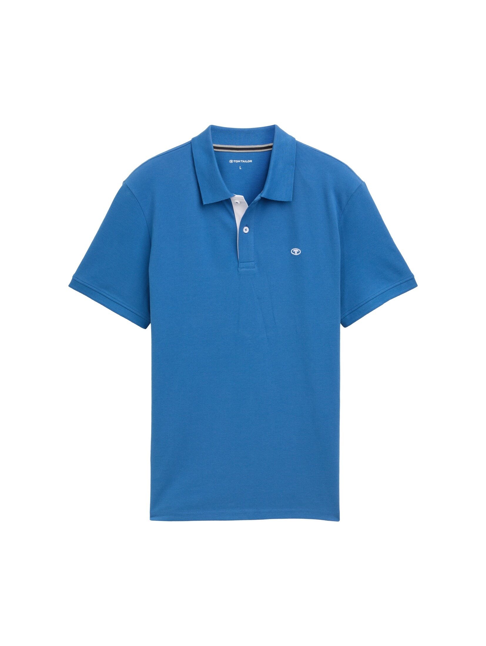 TOM TAILOR Poloshirt mit farblich hervorgehobener günstig online kaufen