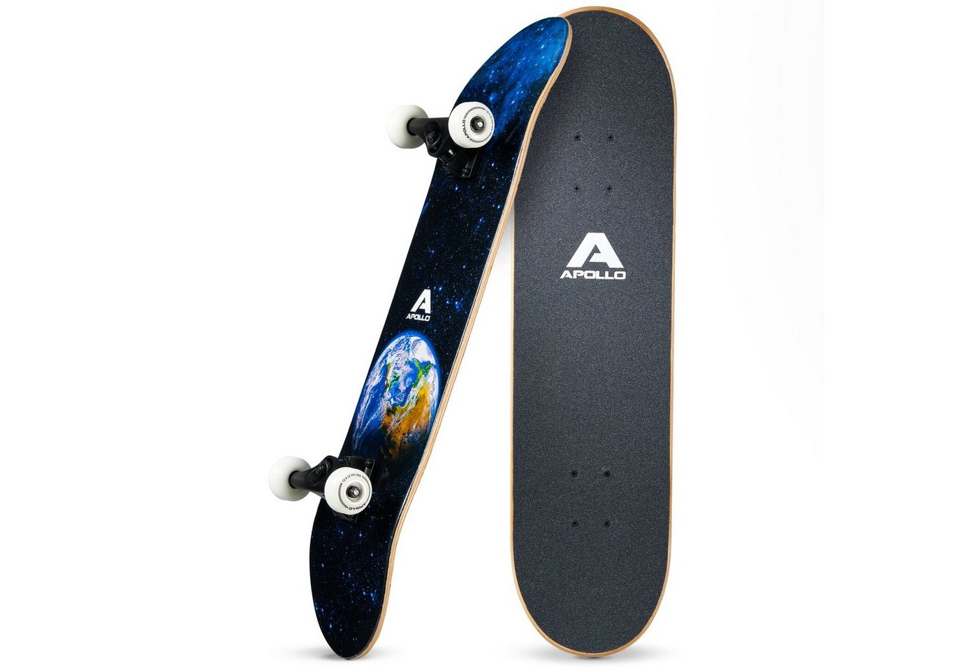 Apollo Skateboard Skateboard Kinder und Erwachsene Wood Board, Kinder Skateboard ab 6 Jahre