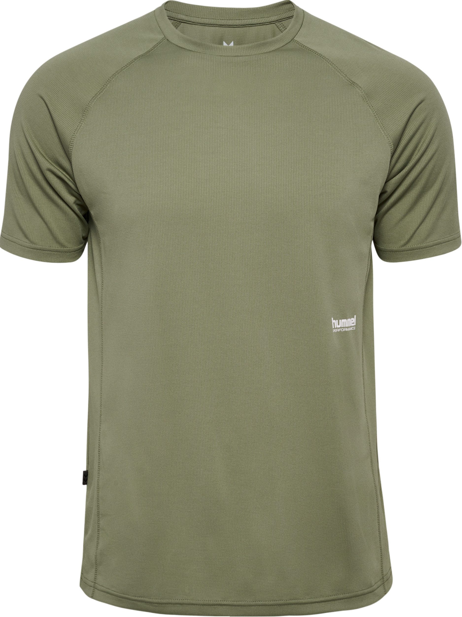 hummel Trainingsshirt HMLPULSE WORKOUT T-SHIRT S/S für Fitness und sportliche Aktivitäten, atmungsaktiv