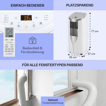 Klarstein Klimagerät New Breeze 9, Klimagerät mobil Air Conditioner Kühlgerät Luftkühler