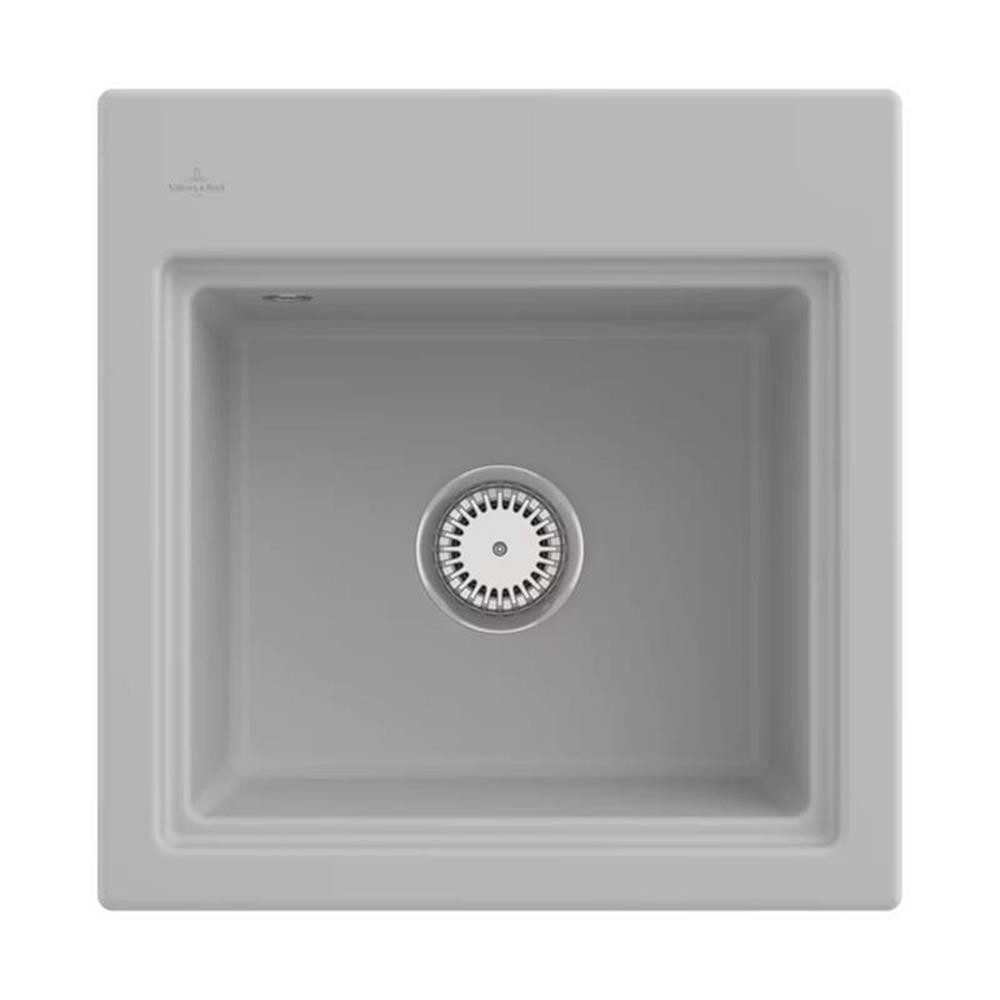 Villeroy & Boch Küchenspüle Subway Style 50 S Classicline SM Steam mit Excenterbetätigung und Abtr, 50/510 cm