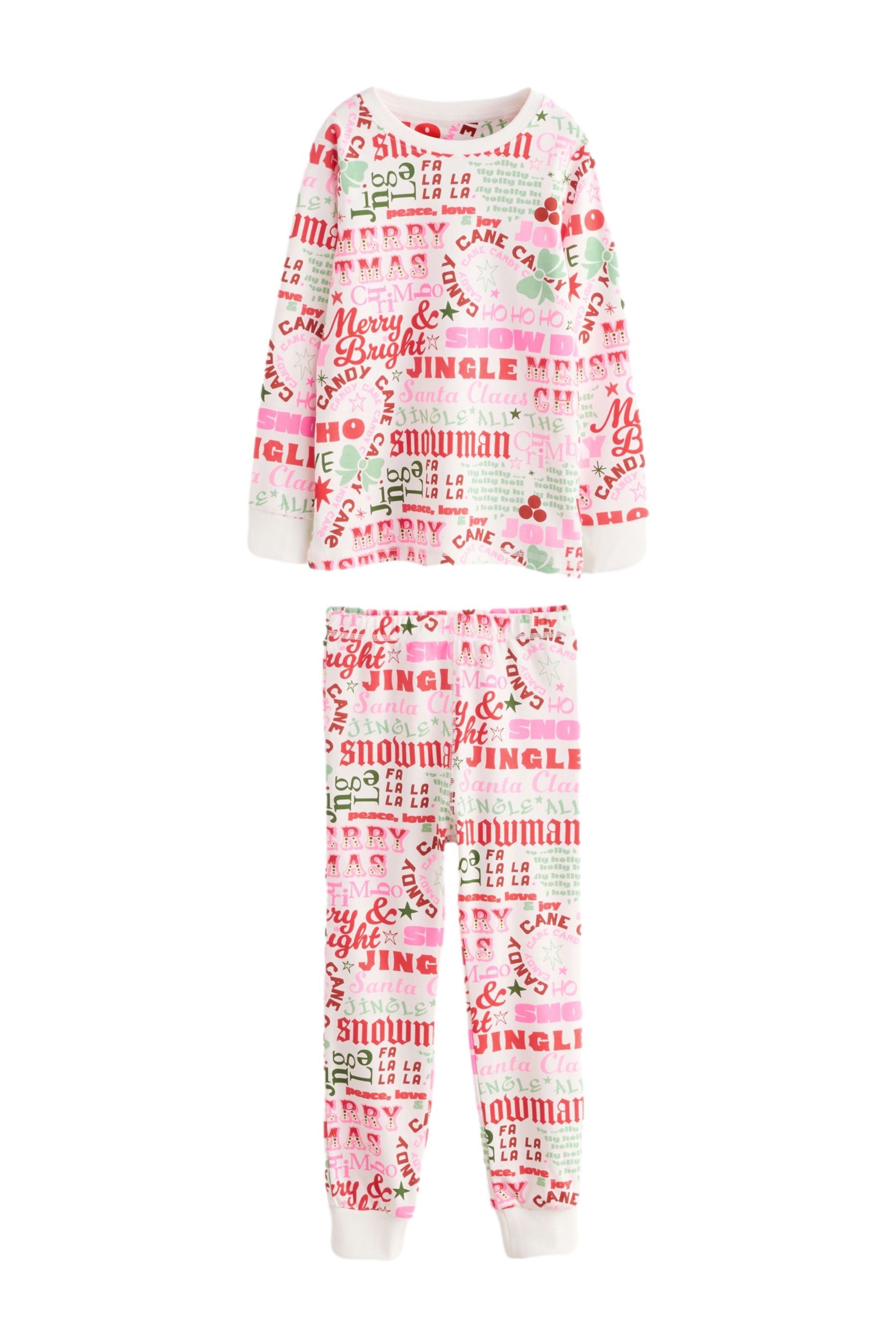 Next Pyjama Weihnachtlicher Pyjama aus 100 % günstig online kaufen