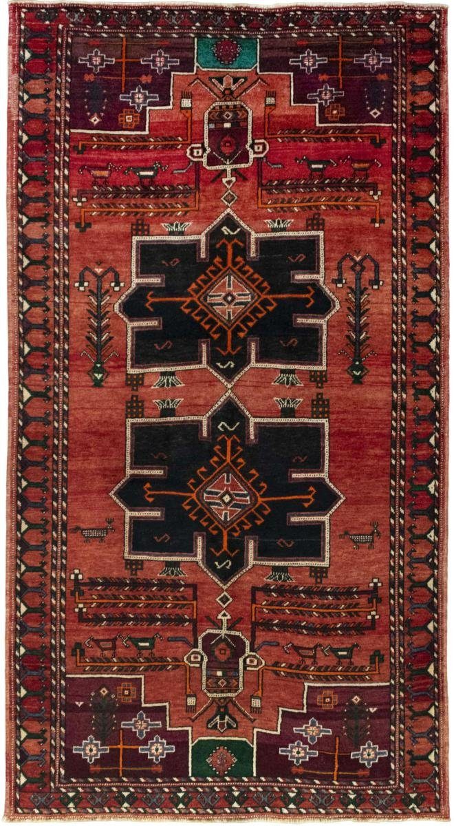 Orientteppich Turkaman 164x305 Handgeknüpfter Orientteppich / Perserteppich Läufer, Nain Trading, rechteckig, Höhe: 6 mm