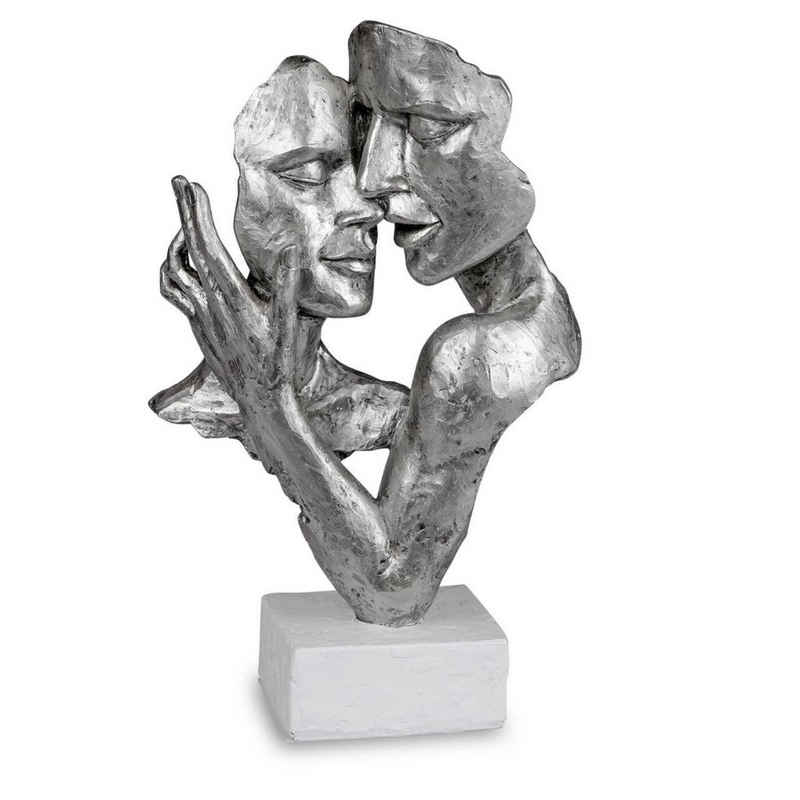 formano Dekoobjekt Paare, Silber H:32cm Kunststein