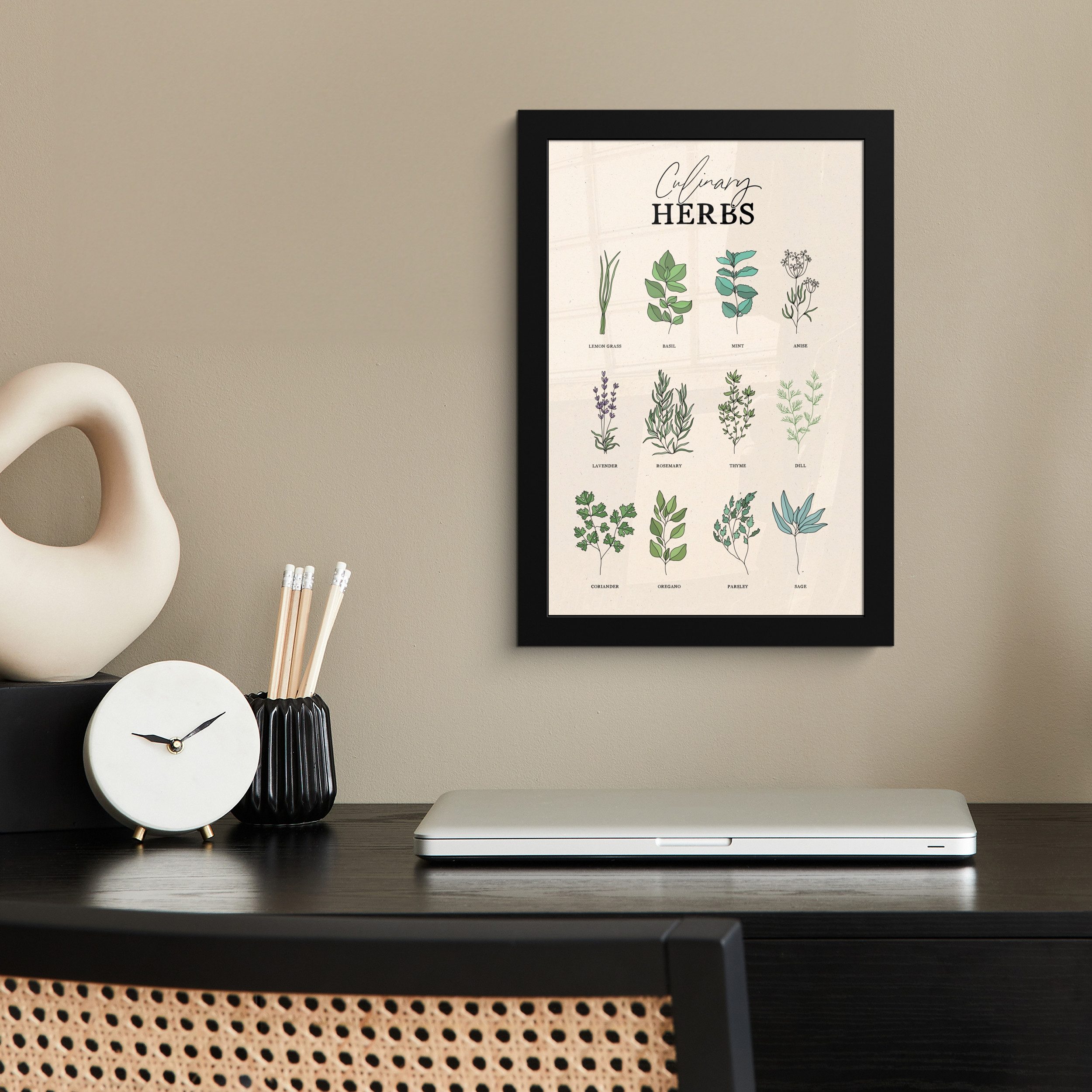 MuchoWow Poster Kräuter - Pflanzen - günstig online kaufen