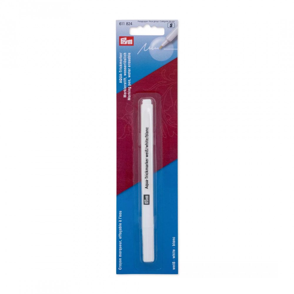 Prym Marker - Aqua-Trickmarker wasserlöslich, weiß