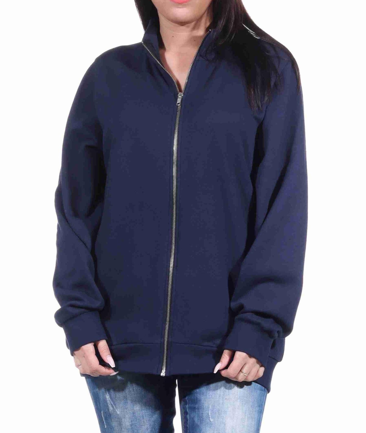 Relaxanzug Damen Jacke für Hausanzug, Sportanzug oder Jogginanzug Oberteil