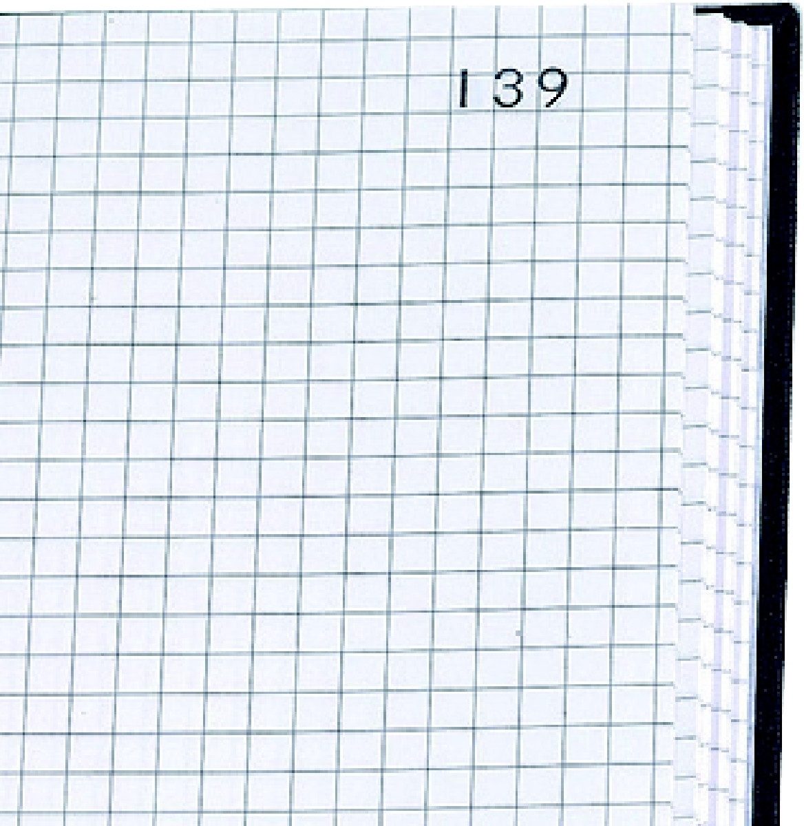 EXACOMPTA Notizbuch Geschäftsbuch A4 Leinen 250 Blatt kariert