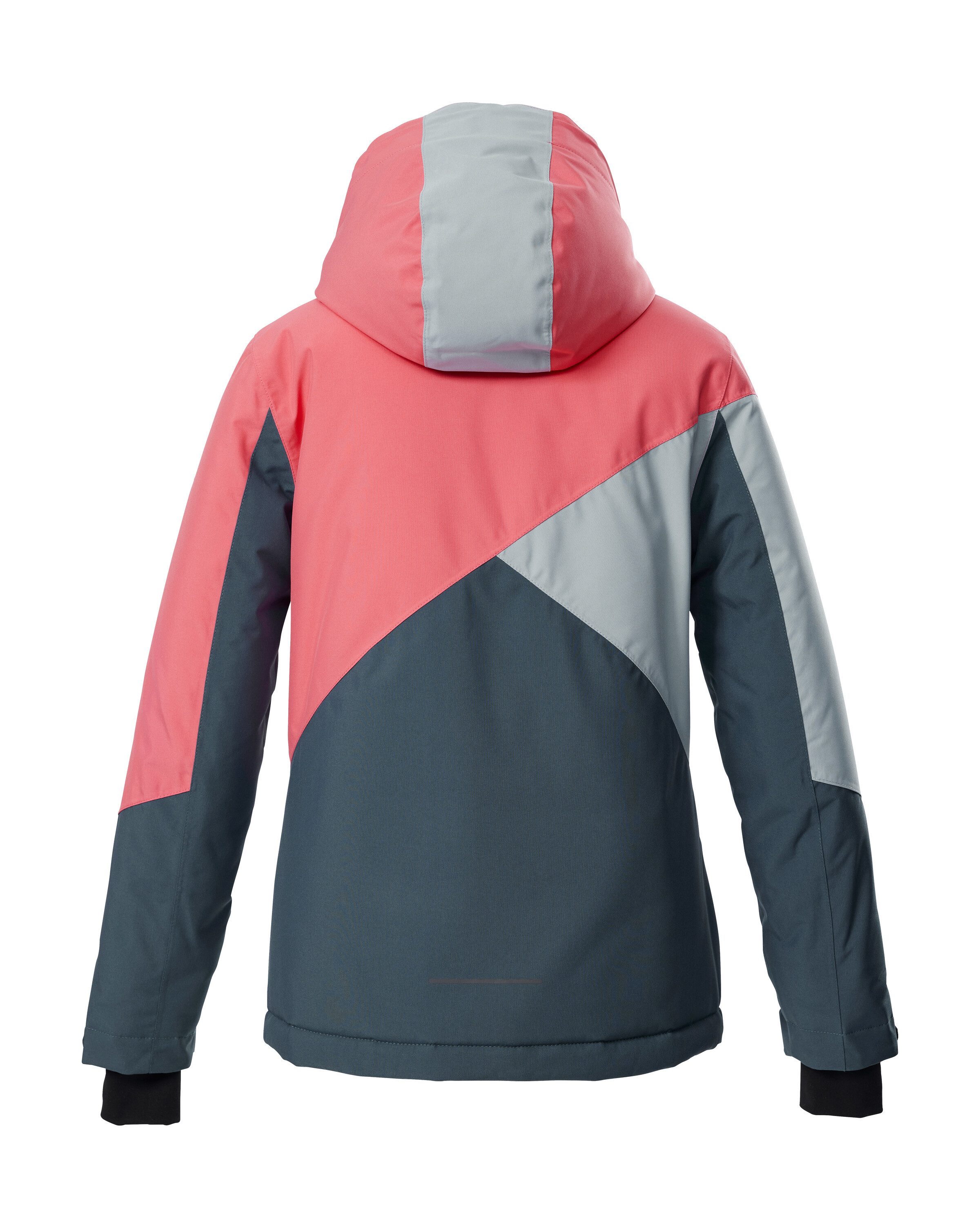 Killtec Skijacke KSW 209 GRLS SKI JCKT Mädchen-Skijacke: wasserdicht, atmungsaktiv, Colourblock-Design