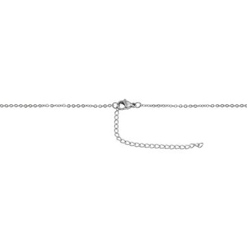 KARMA Kette mit Anhänger Damenkette silber Lebensbaum Halskette (Halskette mit Anhänger), Damen Damenschmuck Medaillon