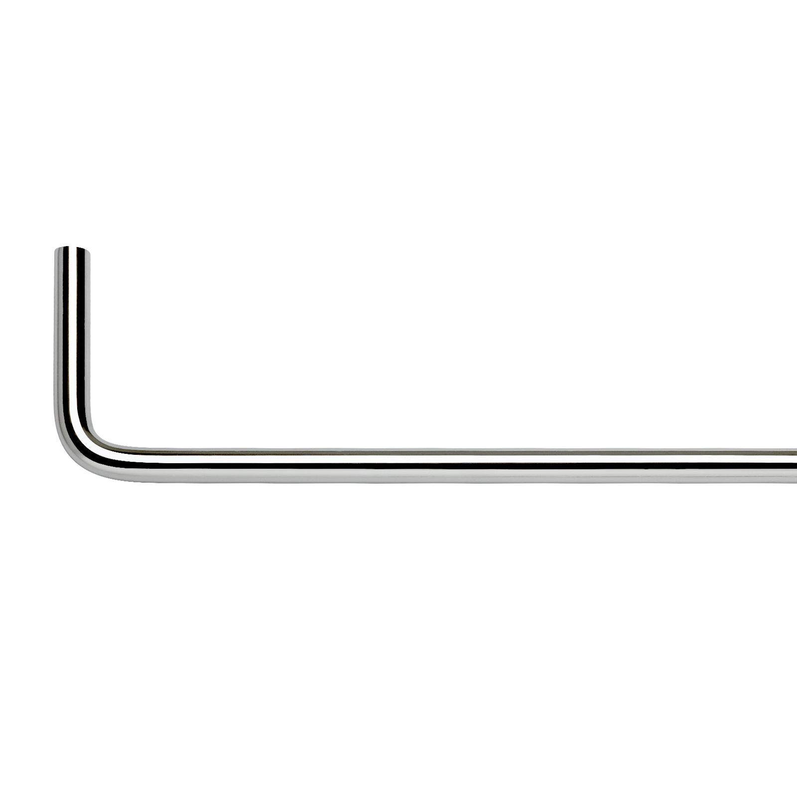 SO-TECH® Garderobenstange Kleiderstange U-Form echt Edelstahl Durchmesser 12 mm, Длина 730 mm, chrom poliert