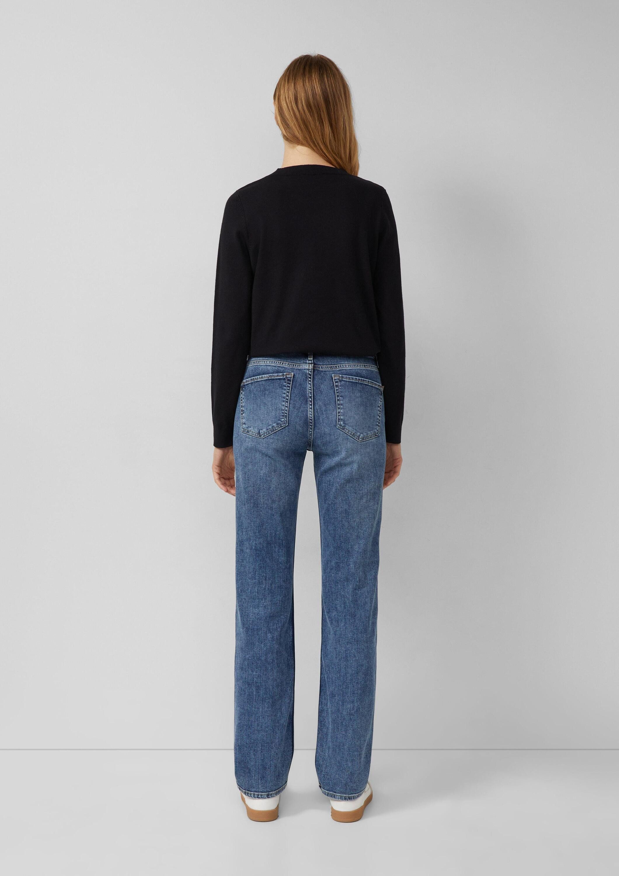 s.Oliver Longpullover Strickpullover Strickpullover aus Viskosemix