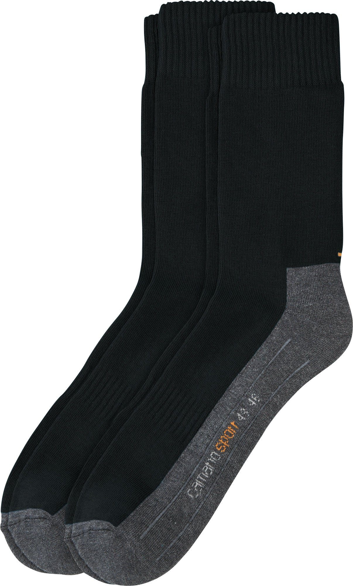 Camano Socken Unisex-Sportsocken 2 Paar Uni günstig online kaufen