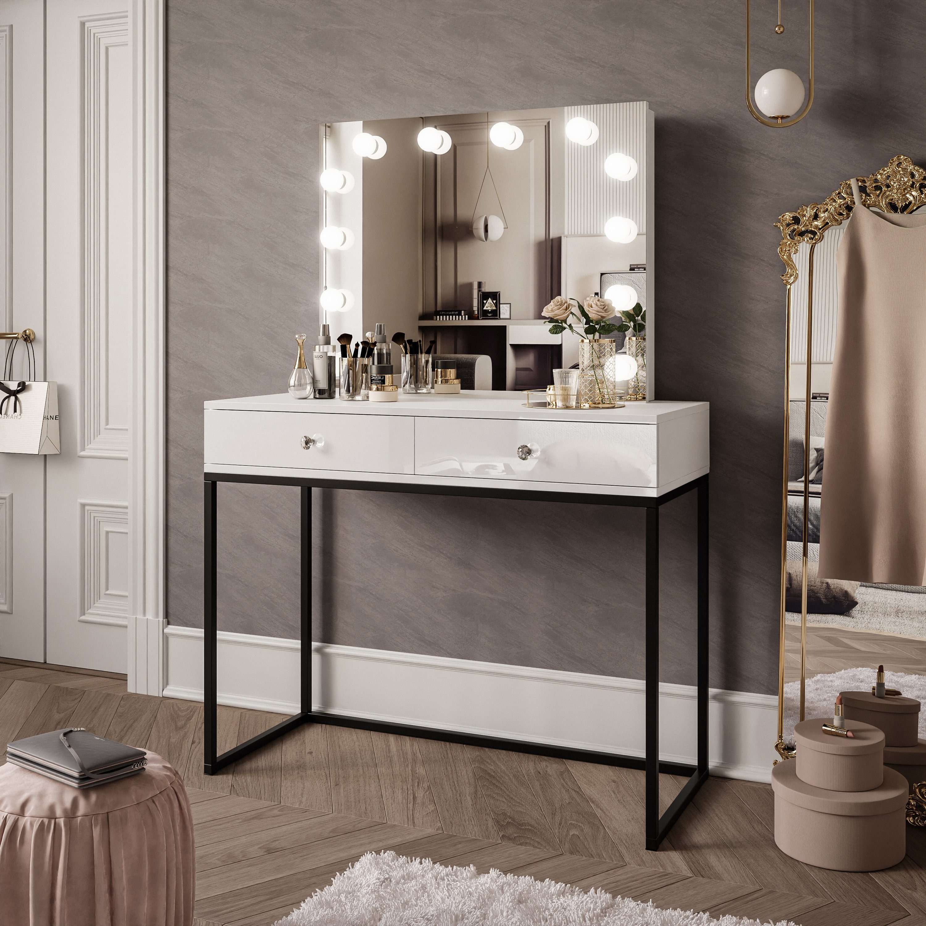 Lookway Schminktisch BLANCO LOFT ELITE mit günstig online kaufen