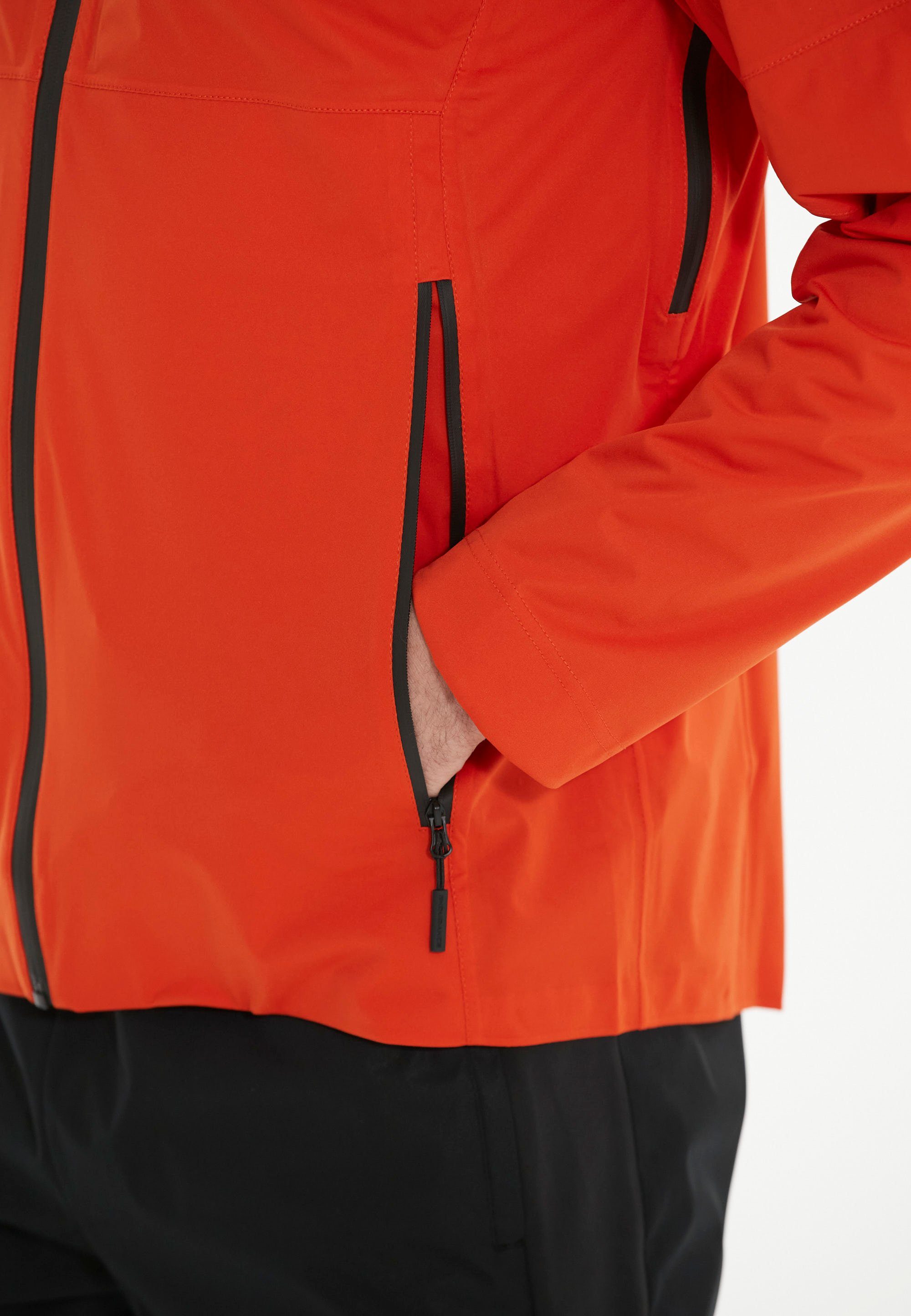 Membran ENDURANCE mit wasserdichter orange Laufjacke Komint