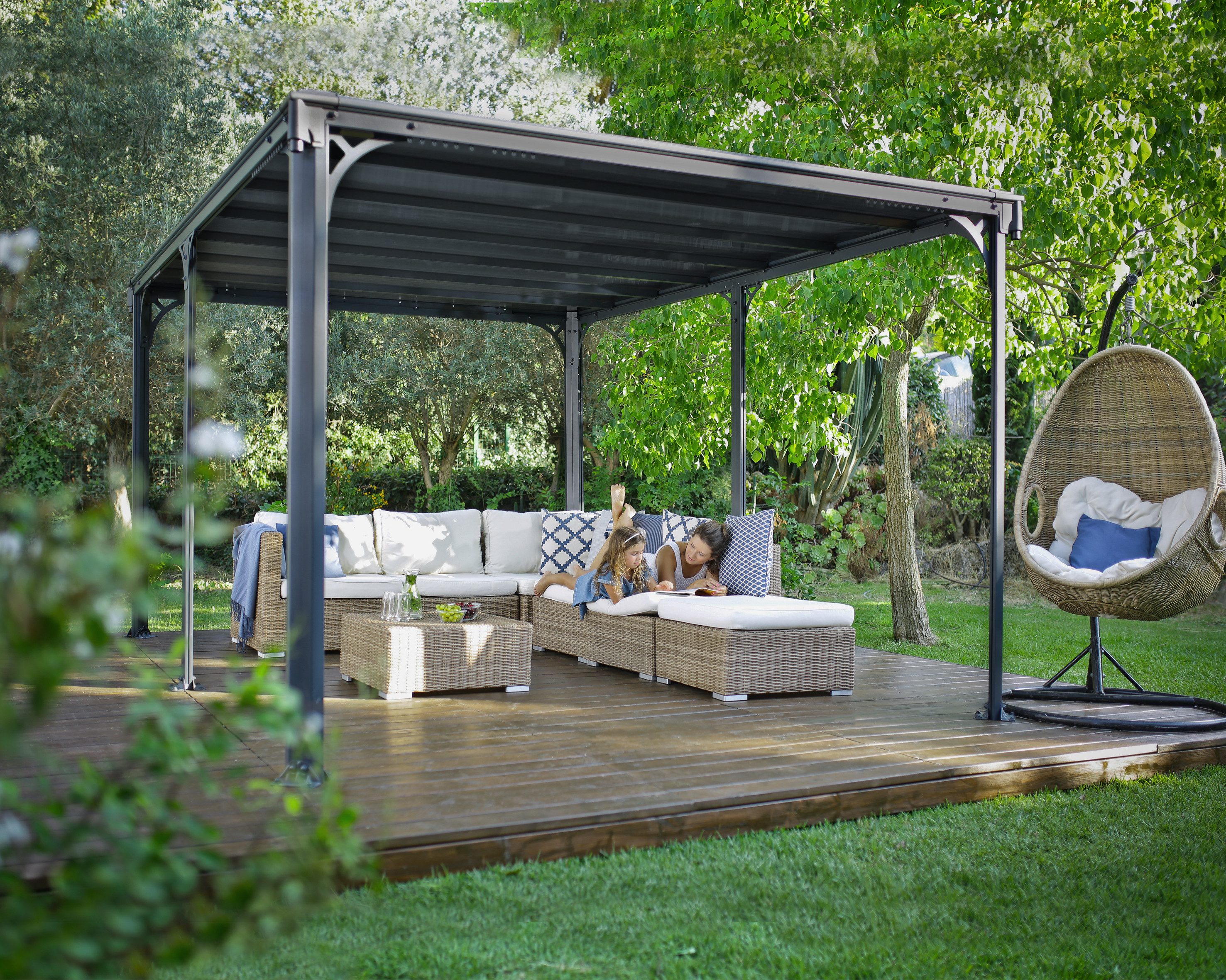 Palram - Canopia Pavillon Milano 4300, günstig online kaufen