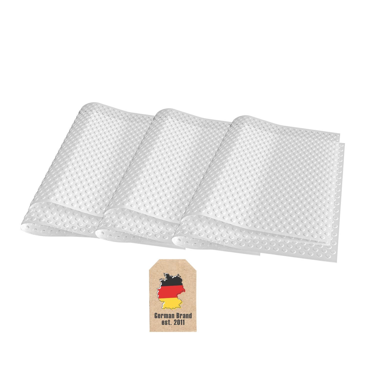 Intirilife Schubladenmatte (6 St), Anti-Bakterielle Kühlschrankmatten 6er-Set transparent 45 x 30 cm. Reduzierter Preis € 17,99. Unverbindliche Preisempfehlung € 31,99
