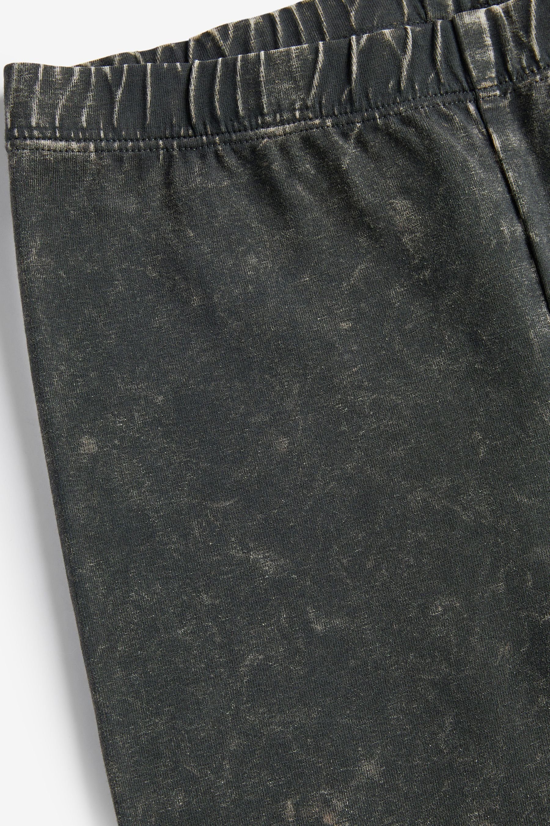 Washed Next (1-tlg) Leggings Charcoal Grey