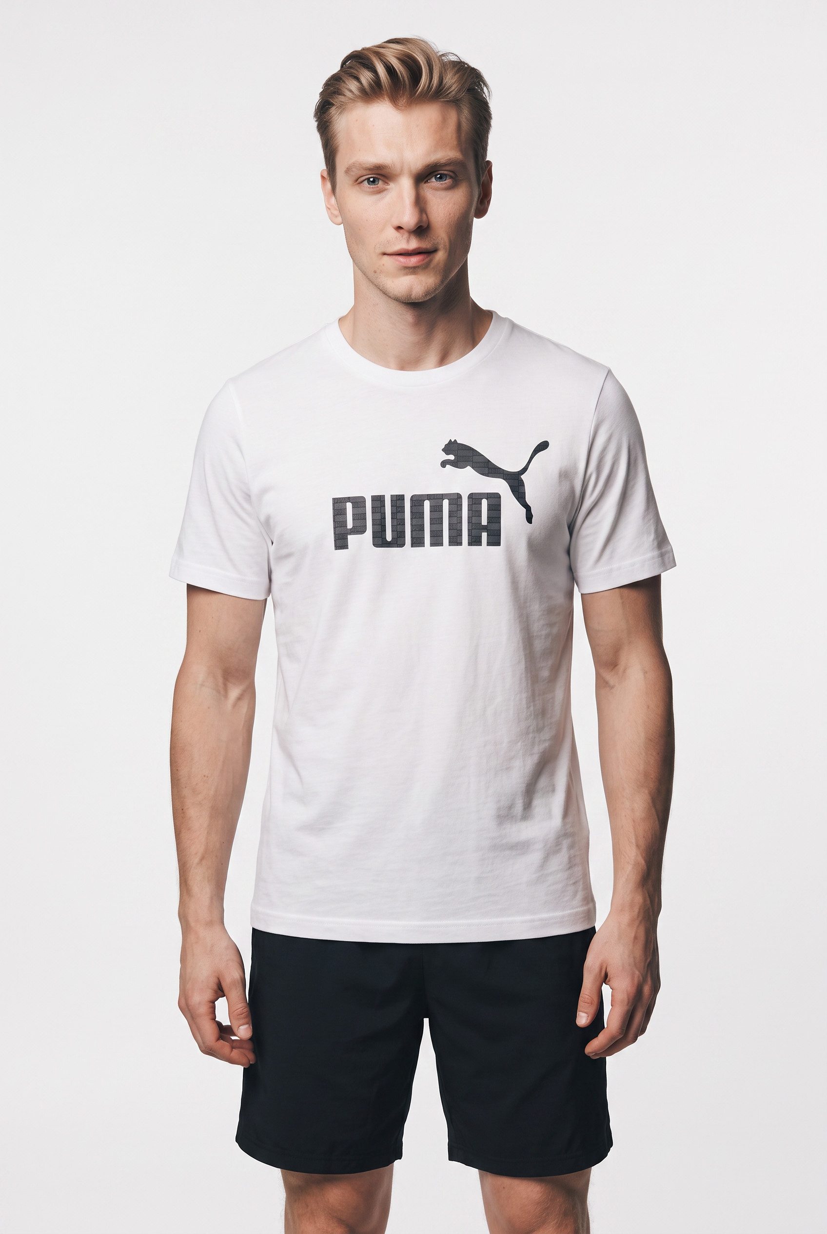PUMA T-Shirt UNITED TEE Regular Fit, Kurzarmdesign, Rundhalsausschnitt, aus Baumwolle