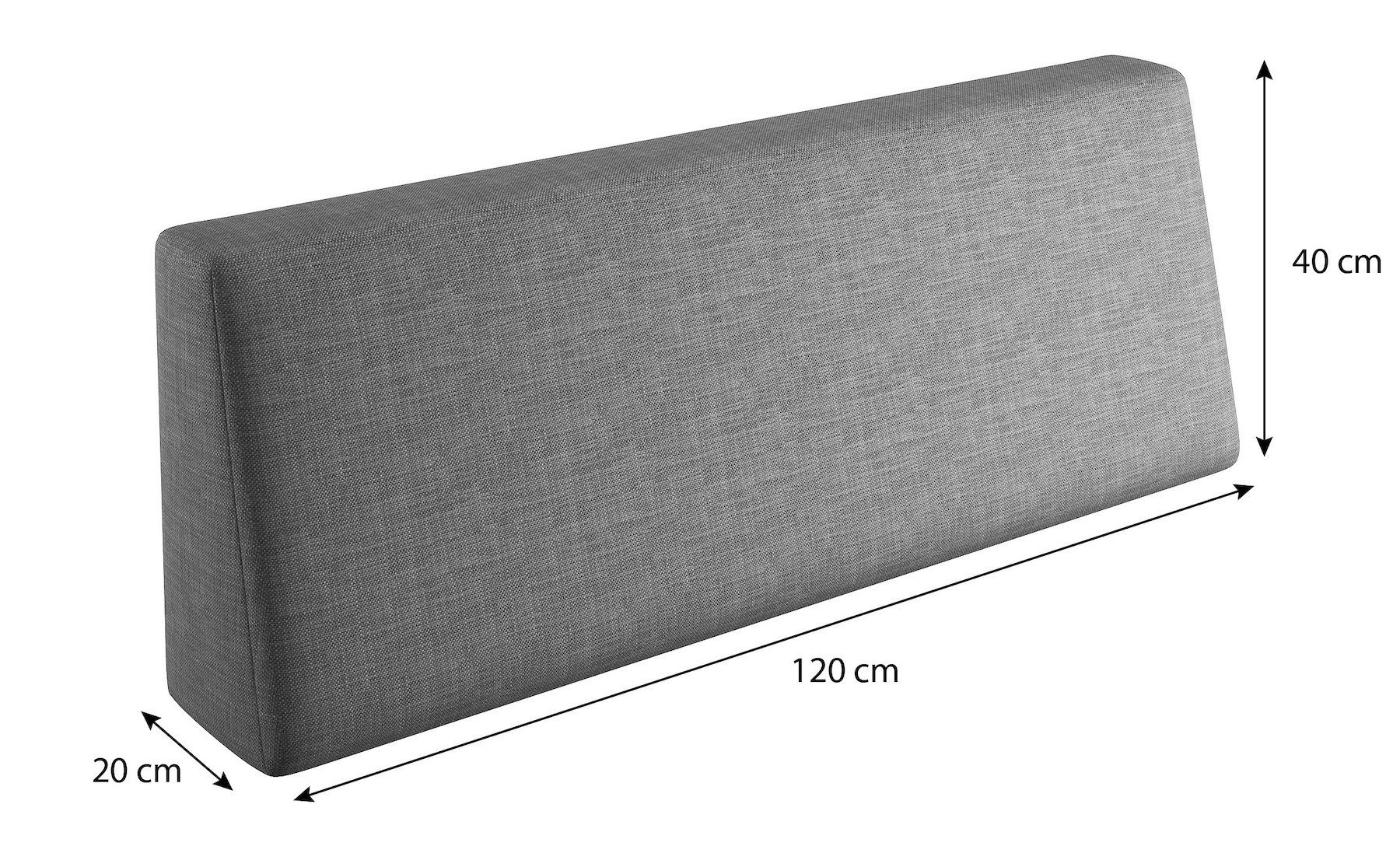 sunnypillow Rückenkissen Palettenkissen mit abnehmbarem Bezug günstig online kaufen