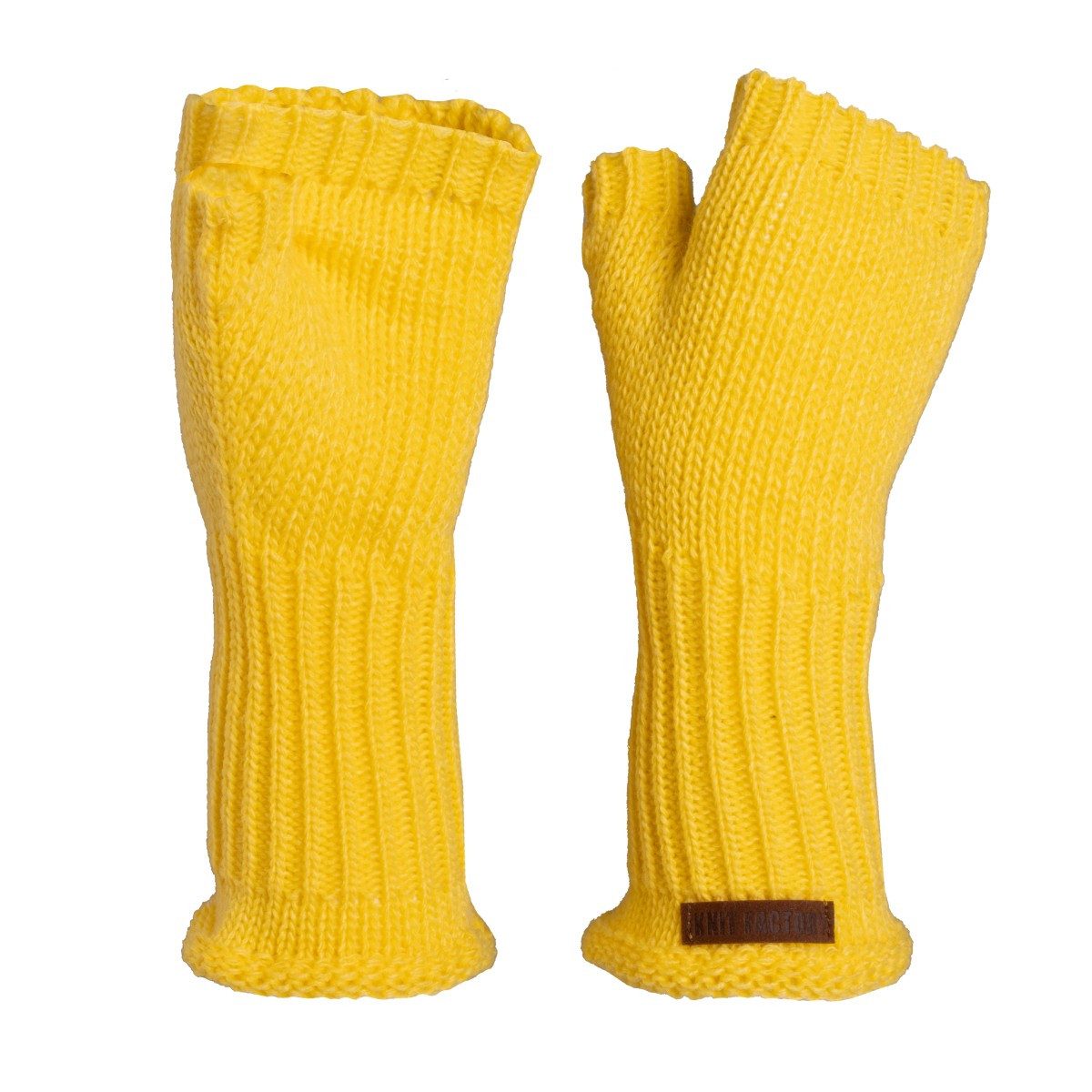Strickhandschuhe Cleo Handstulpen Canario Yellow One Size