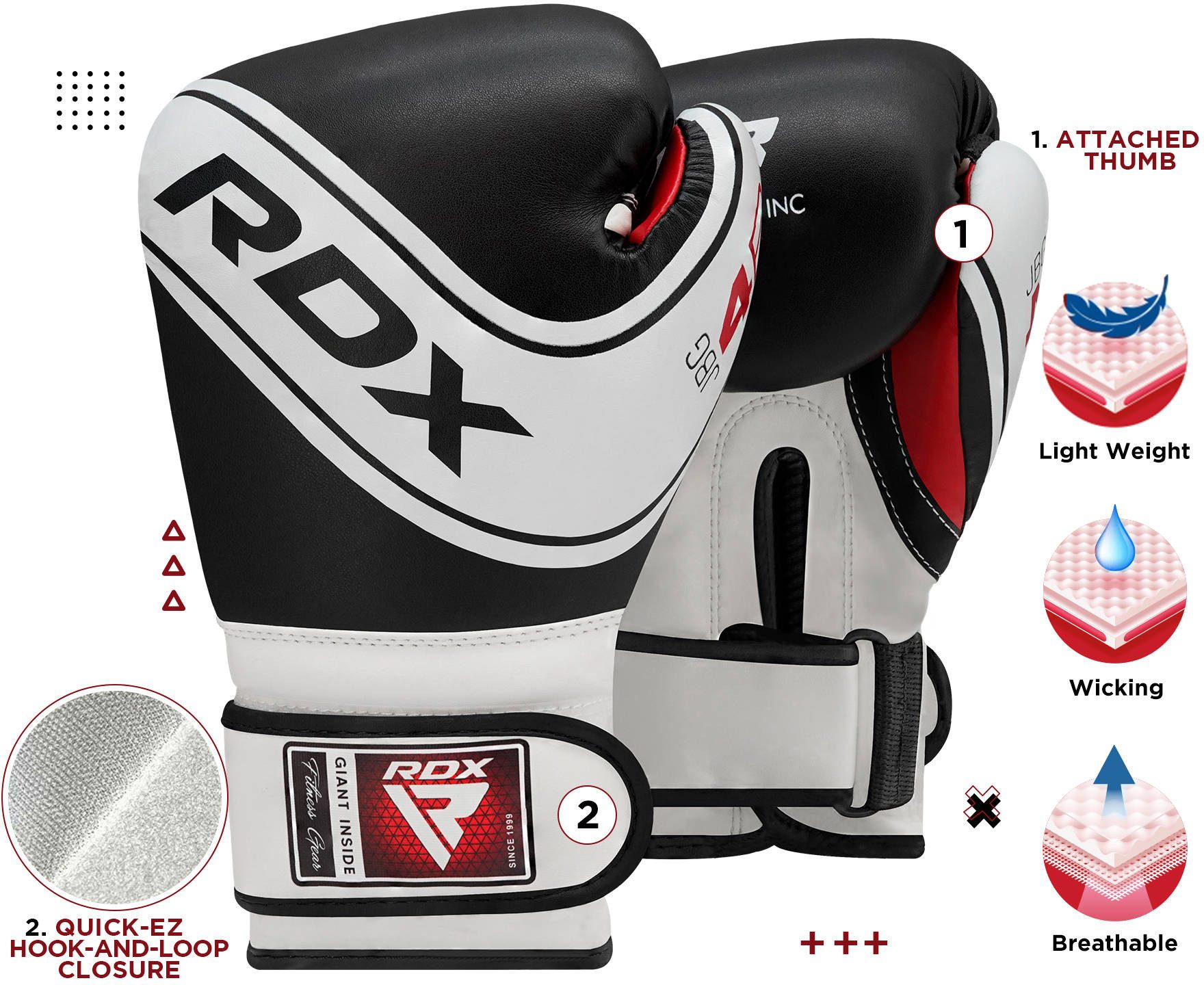 RDX Sports Kinderboxhandschuhe RDX Kinder Boxhandschuhe,Muay Thai Sparring MMA Kickboxen Kampf