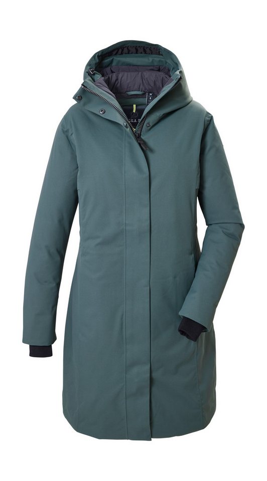 G.I.G.A. DX by killtec Parka GW 66 WMN PRK Wind- und wasserdichter Damenparka mit verstellbarer Kapuze