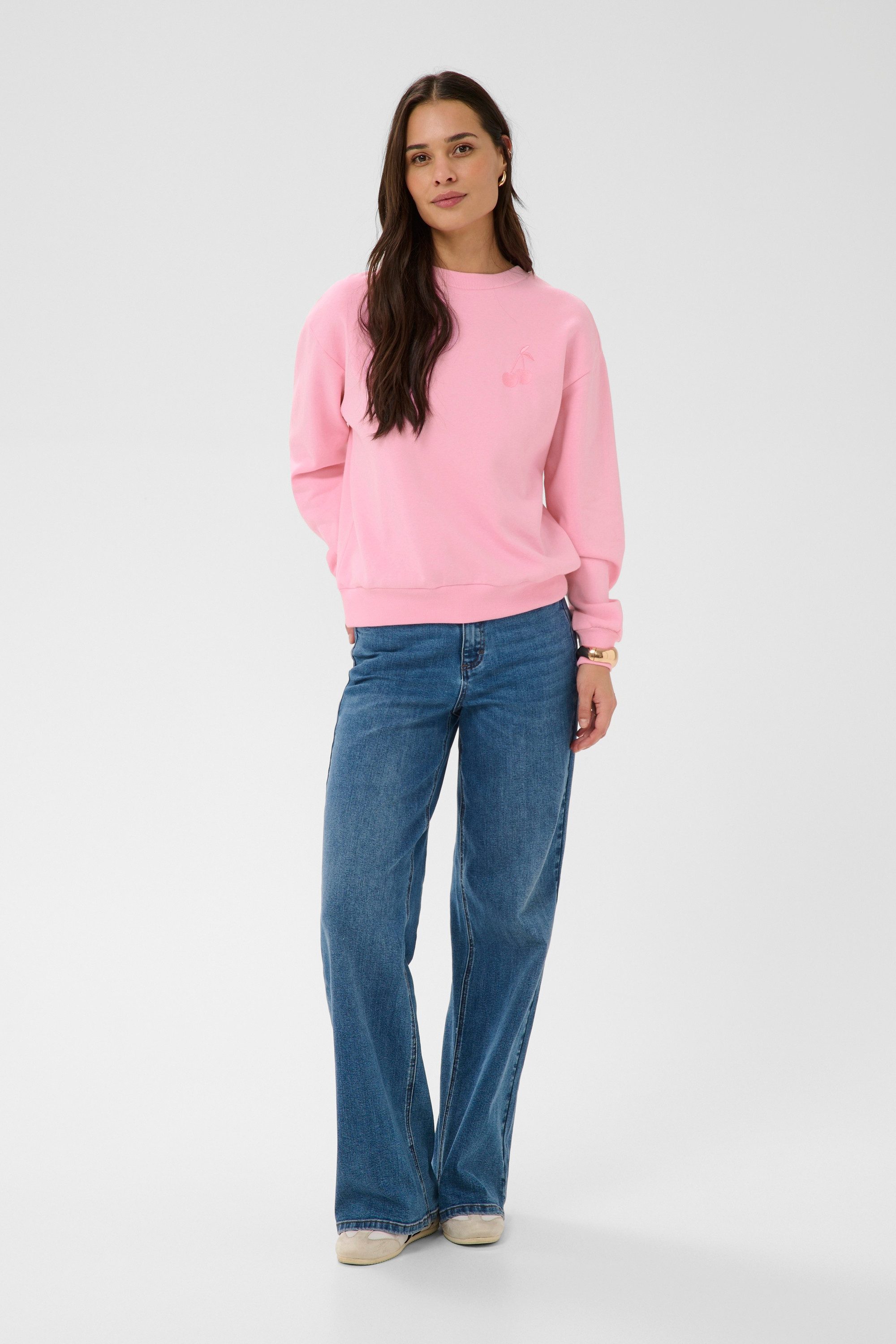 KAFFE Fleecepullover Sweatshirt KAmelody