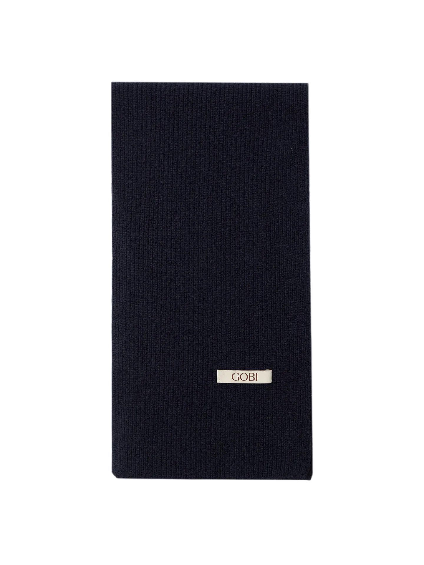 GOBI Cashmere Strickschal Schal mit Patentmuster