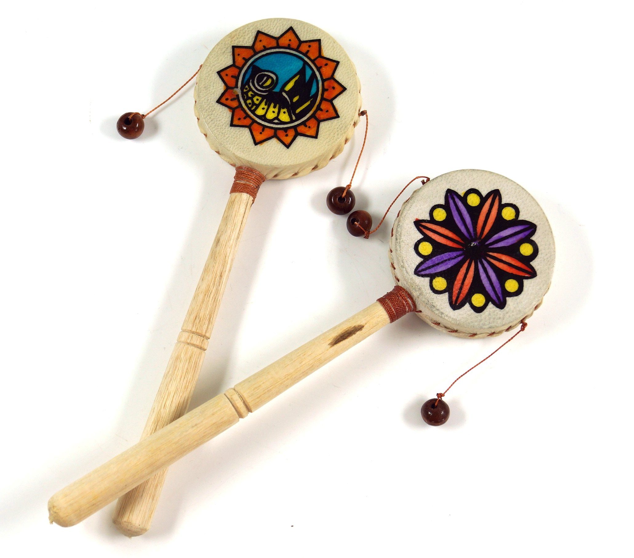 Guru-Shop Spielzeug-Musikinstrument Drehtrommel in 3 Größen günstig online kaufen