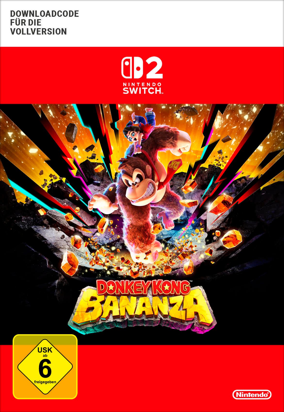 Donkey Kong Bananza (Download-Code), Nintendo Switch 2