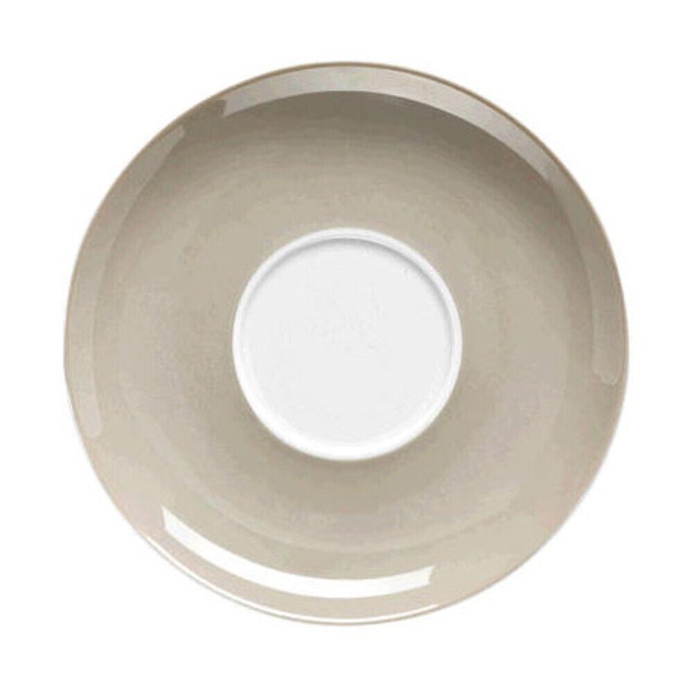 Thomas Untertasse Cappuccino-Untertasse 16 cm Sunny Day Greige, (1 St), Cappuccino-Untertasse, Ø16,5cm, Porzellan, beige