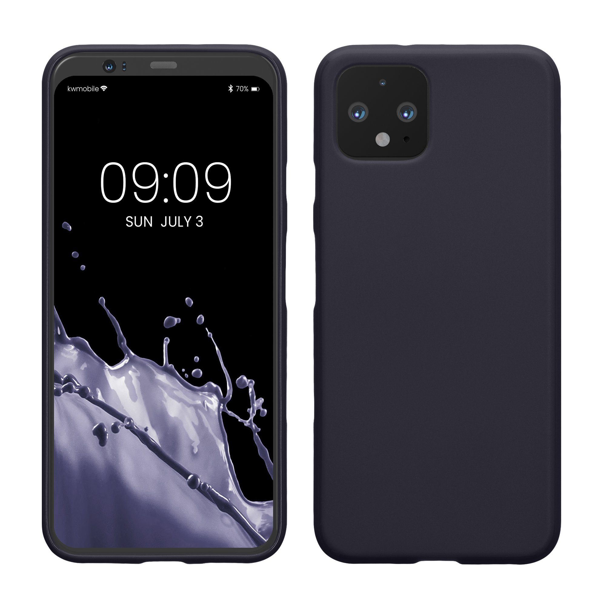 kwmobile Handyhülle Hülle für Google Pixel 4, Hülle Silikon - Soft Handyhülle - Handy Case Cover