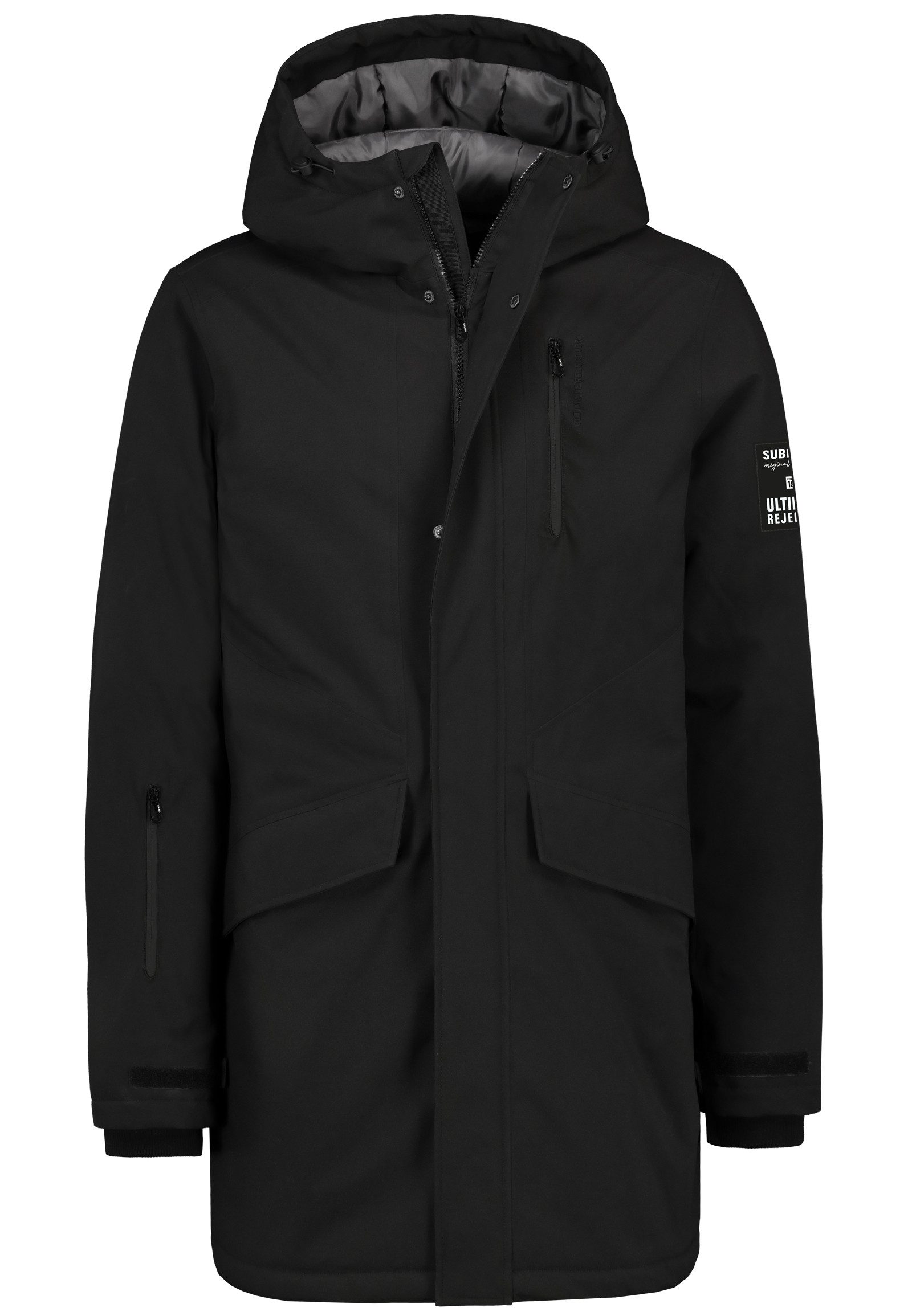 SUBLEVEL Parka Wasserdichte Outdoor-Bekleidung mit Kapuze günstig online kaufen
