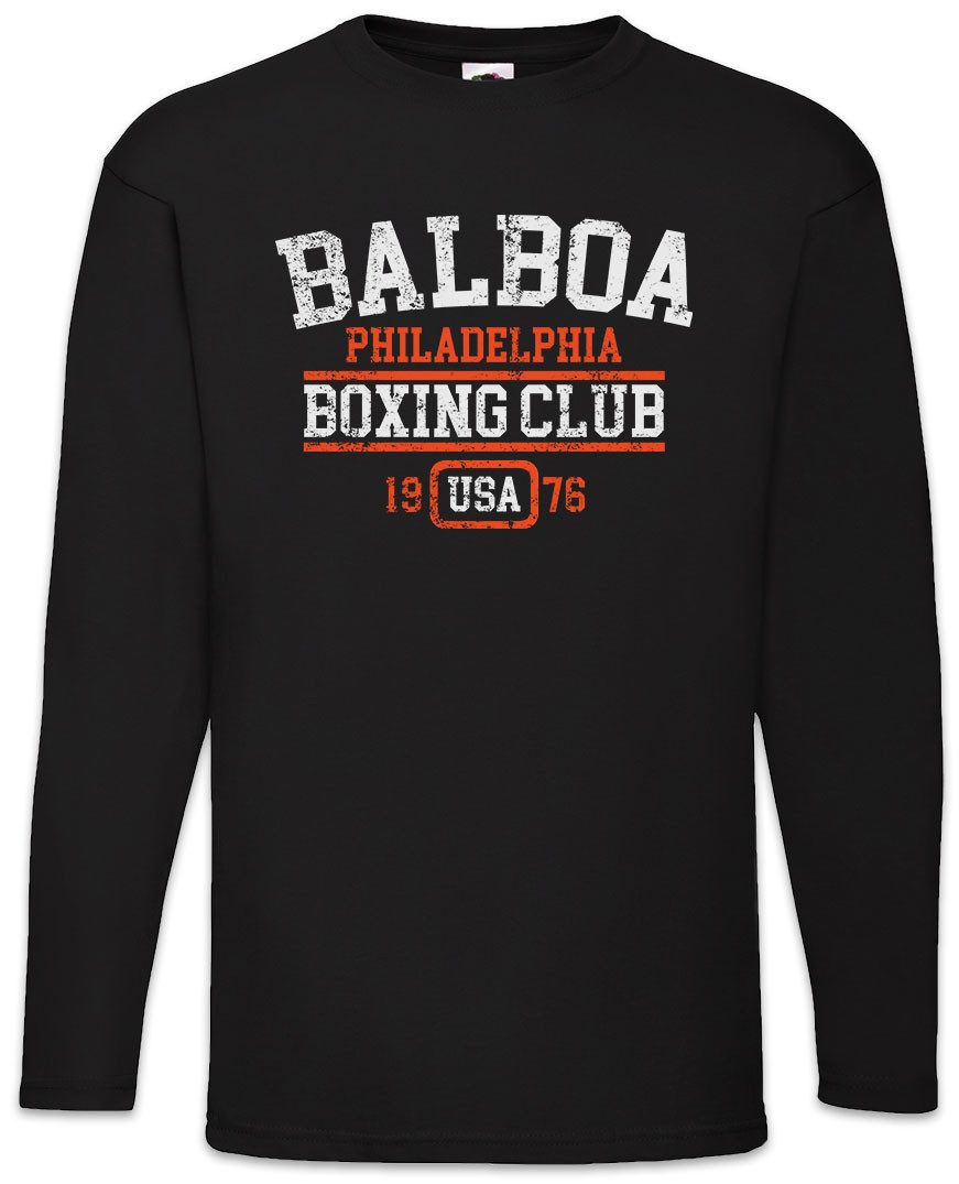 Urban Backwoods Langarmshirt Balboa Boxing Club Langarm T-Shirt Tommy Gym Rocky Haven Adrian Boxer (1-tlg) Movie Club Robert Gunn