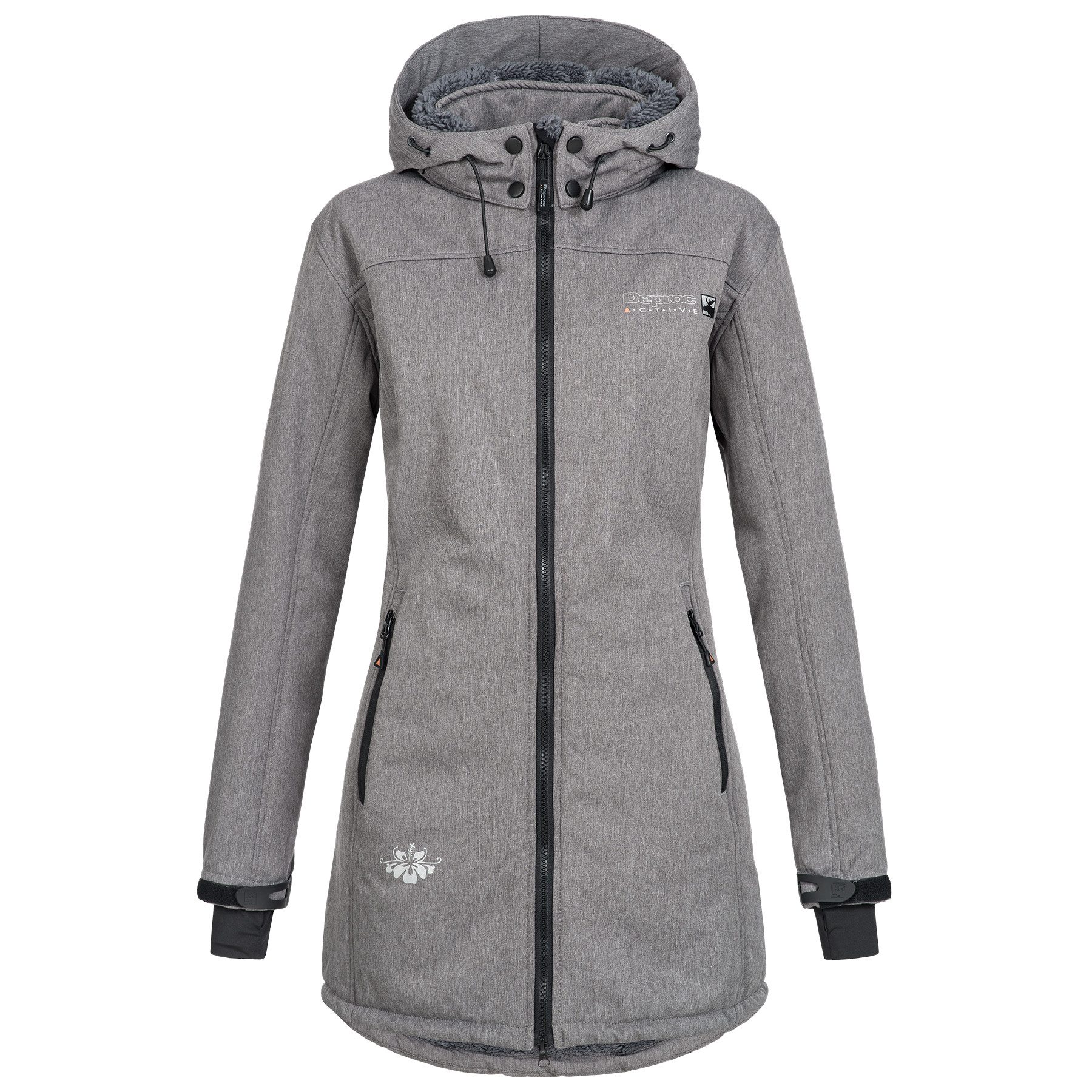 DEPROC Active Softshellmantel KEELE PEAK II WOMEN auch in Großen Größen erhältlich – Bild 5 von 5
