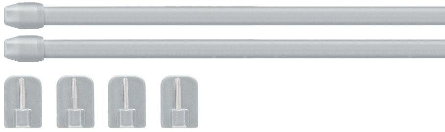Good Life Scheibenstange Vitrage, Ø 11 mm, 1-läufig, ausziehbar, ohne Bohre günstig online kaufen