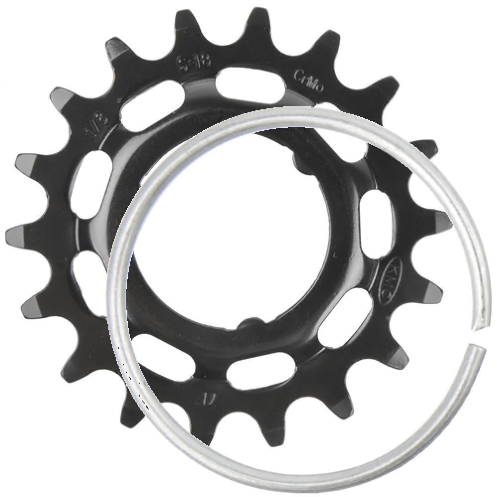 KMC Kettenschaltung KMC Ritzel 1/8 Zoll 18 Zähne Shimano E-Bike - Hochwertige Ersatz-Zahnk