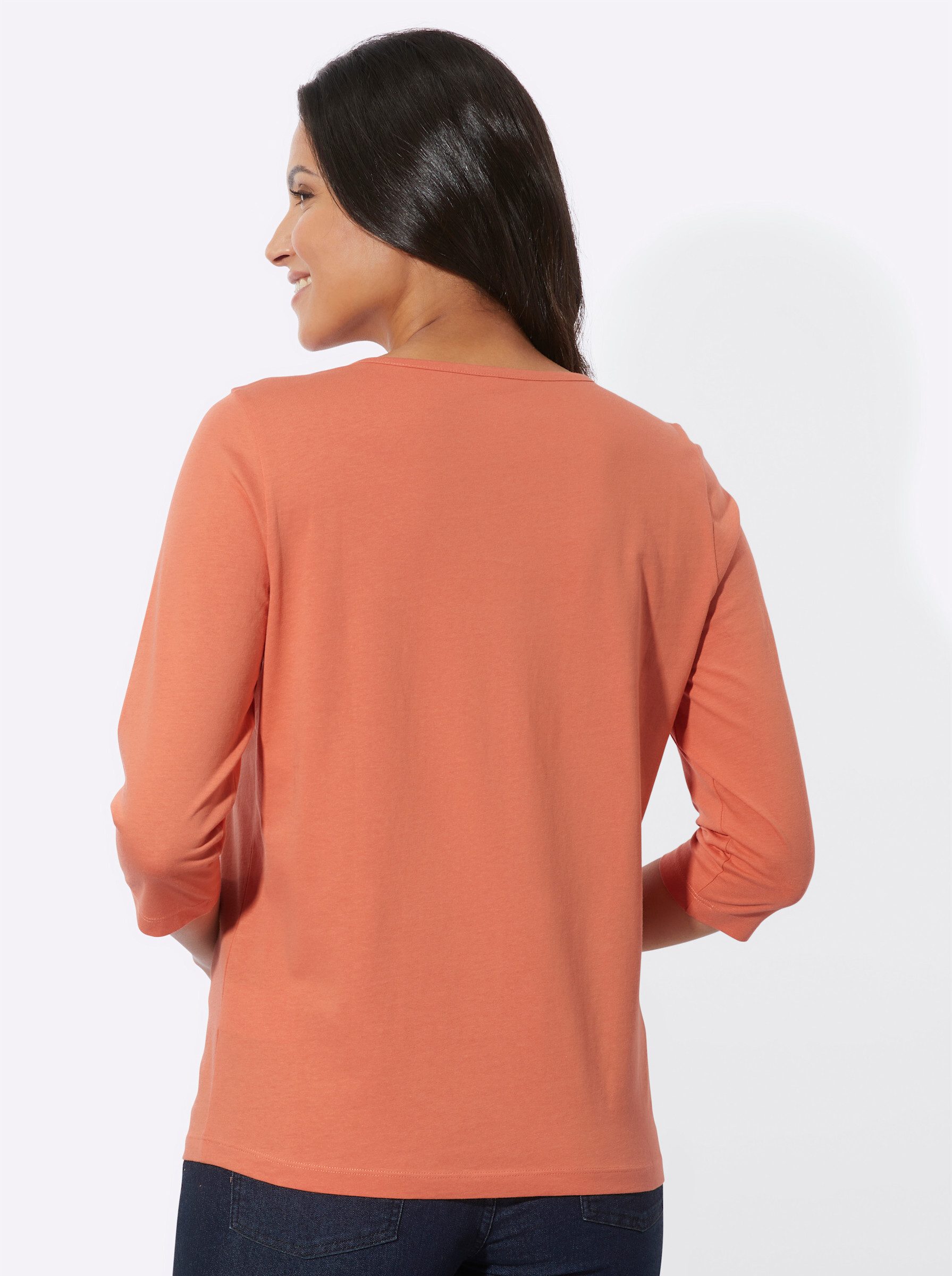 Classic Basics 3/4-Arm-Shirt "3/4-Arm-Shirt" 1 Stk. tlg. günstig online kaufen
