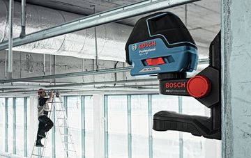 Bosch Professional Punkt- und Linienlaser GLL 3-50, Mit Laser-Empfänger LR 2 - in L-BOXX 136