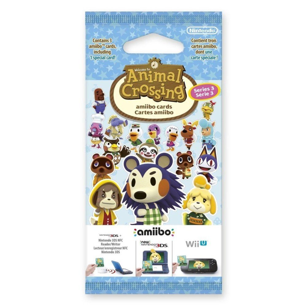 Nintendo Sammelkarte amiibo Karten 3 Stk. Animal Crossing (Vol. 3) Nintendo  Switch