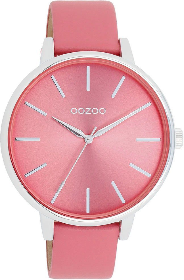 OOZOO Quarzuhr C11295, Armbanduhr, Damenuhr, Lederarmband günstig online kaufen