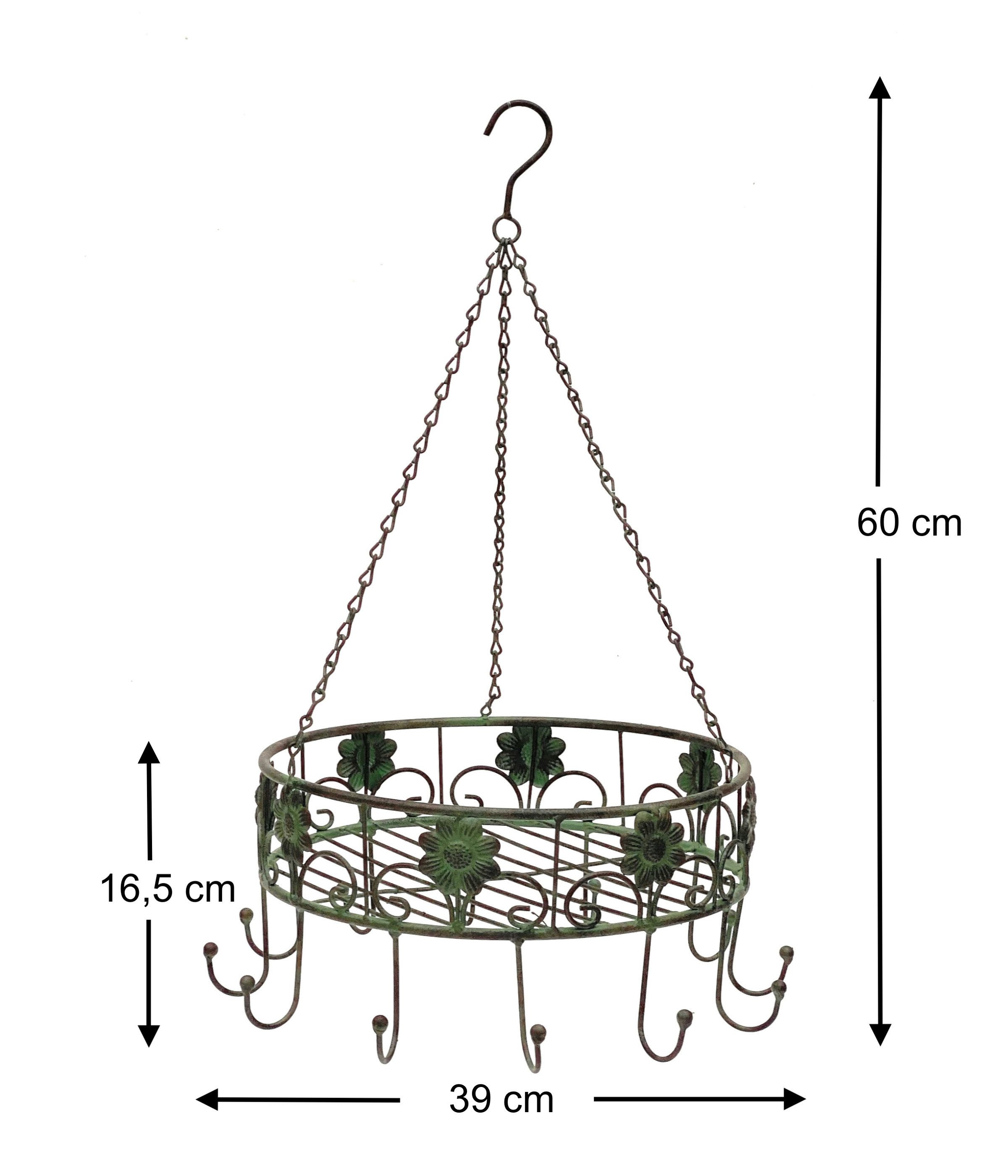DanDiBo Hängeregal Topfhänger 96006 Pfannenhänger D-39 cm Deckenregal Hänge günstig online kaufen