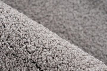 Teppich Kurzflorteppich Laini 100 Grau 80 x 150 cm, Qiyano, rechteckig, Höhe: 0.20 mm