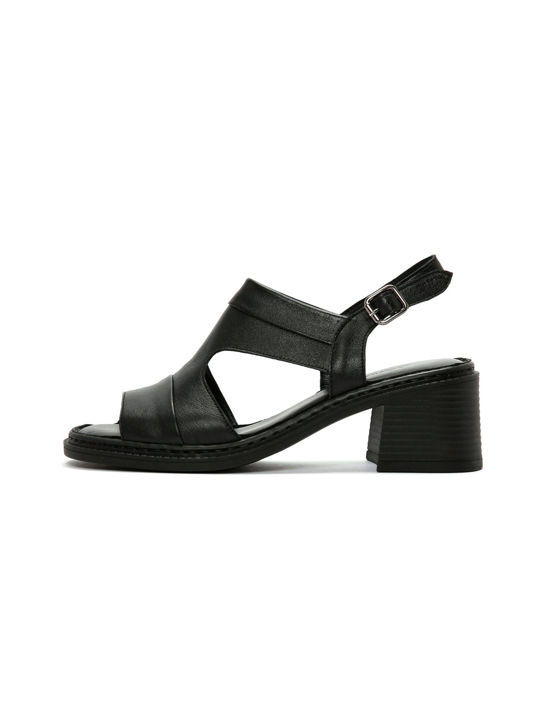 Derimod Sandalen mit Lederabsatz Sandale