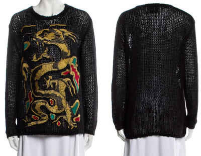 Valentino Strickpullover VALENTINO Knitwear Strick Pullover Dragon Sweater Pulli Jumper