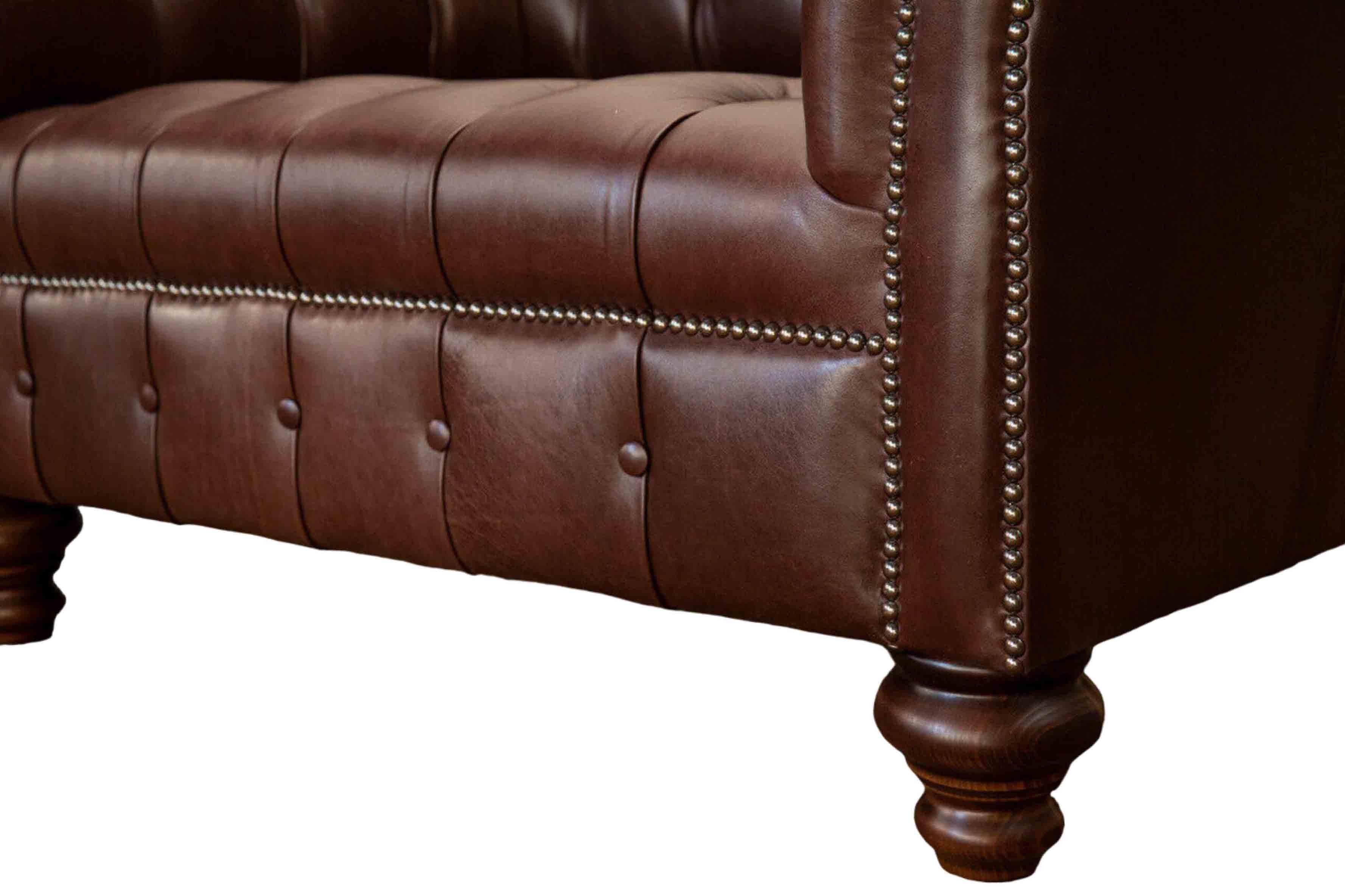 Chesterfield-Sessel, Couch Design Wohnzimmer 1.5 Klassisch Sitzer Chesterfield Sessel JVmoebel