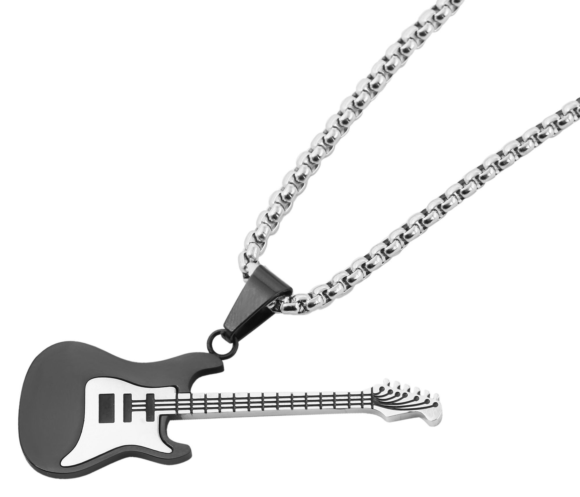 Adelia´s Gliederkette Halskette – Venezianerkette aus Edelstahl 61 cm, Ideal als Geschenk zum Weihnachten