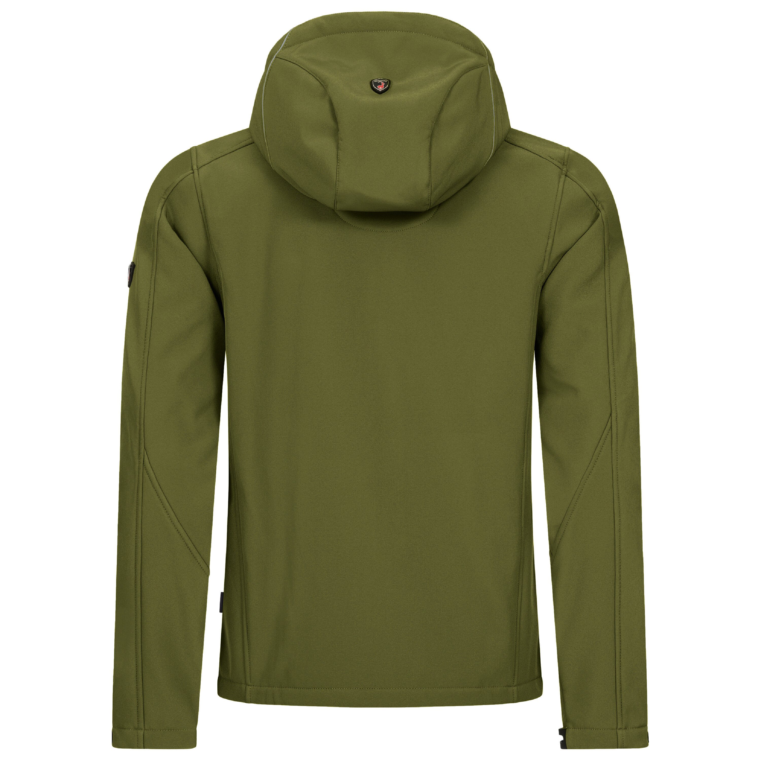 Höhenhorn Softshelljacke Altus Herren Softshell Jacke für Männer Outdoor Funktionsjacke Microfleece-Innenfutter, Atmungsaktiv, Wasserdicht – Bild 3 von 5